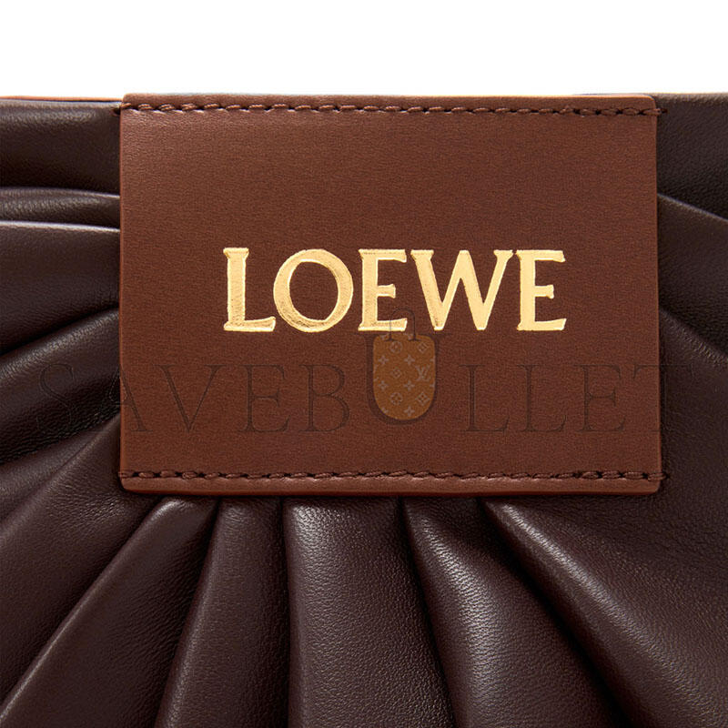 LOEWE DRAPED TOTE IN MELLOW NAPPA LAMBSKIN ADHBDPTX01-0018 (30*29*13cm)